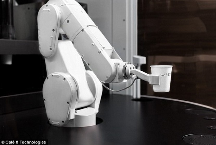 Robot Barista di Cafe X.