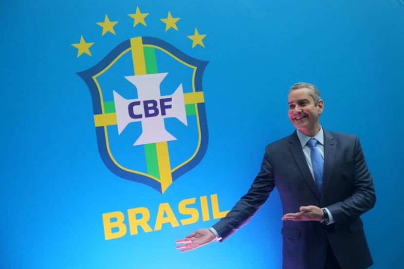 Presiden Konfederasi Sepak Bola Brasil (CBF) Rogerio Caboclo