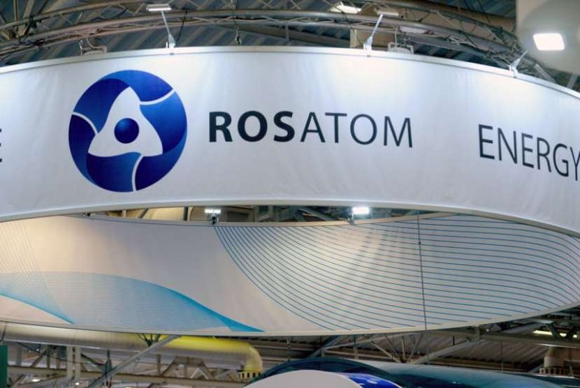 Rosatom (ilustrasi). Amerika Serikat (AS) sedang mempertimbangkan sanksi terhadap Rosatom Corp., pemasok bahan bakar dan reaktor nuklir milik negara Rusia.
