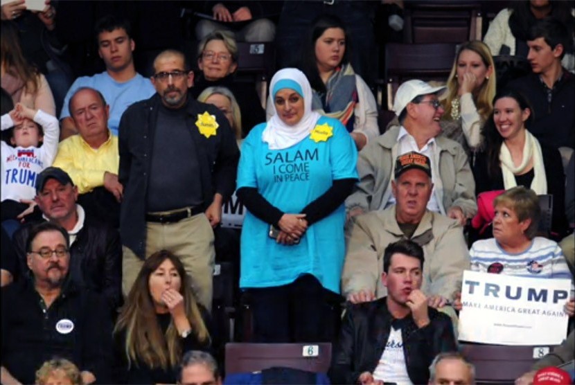 Rose Hamid, Muslimah yang diusir dari Kampanye Donald Trump