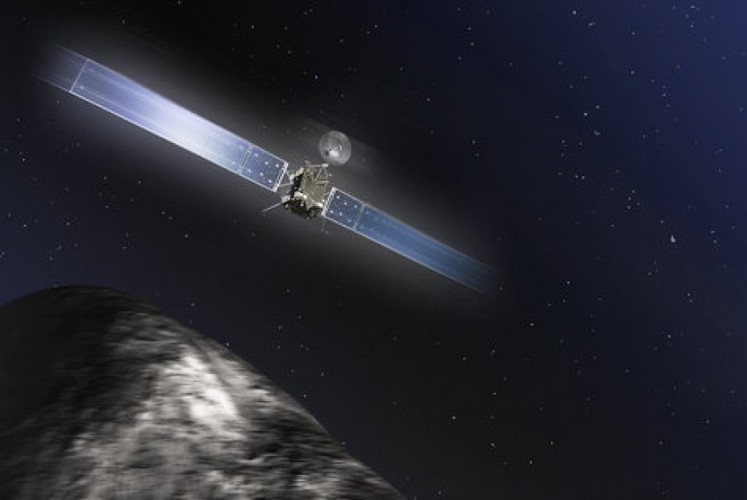 Rosetta mendekati Komet 67P