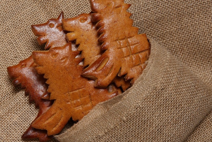 Roti bentuk serigala dari serial Game of Thrones.