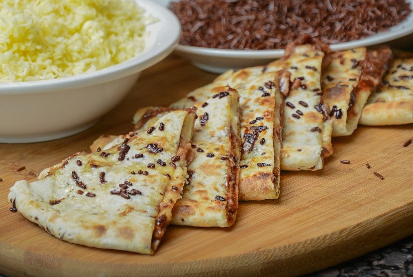 Roti naan ala Hotel Mulia