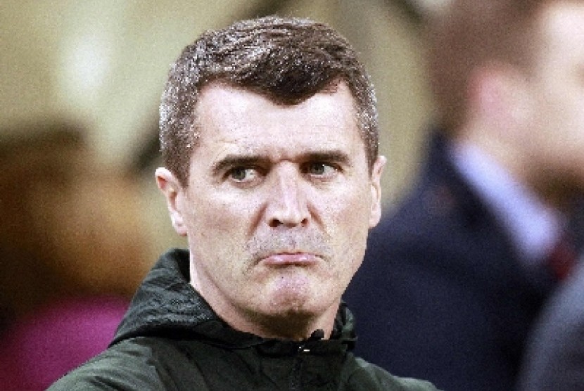 Legenda Manchester United (MU) Roy Keane. 