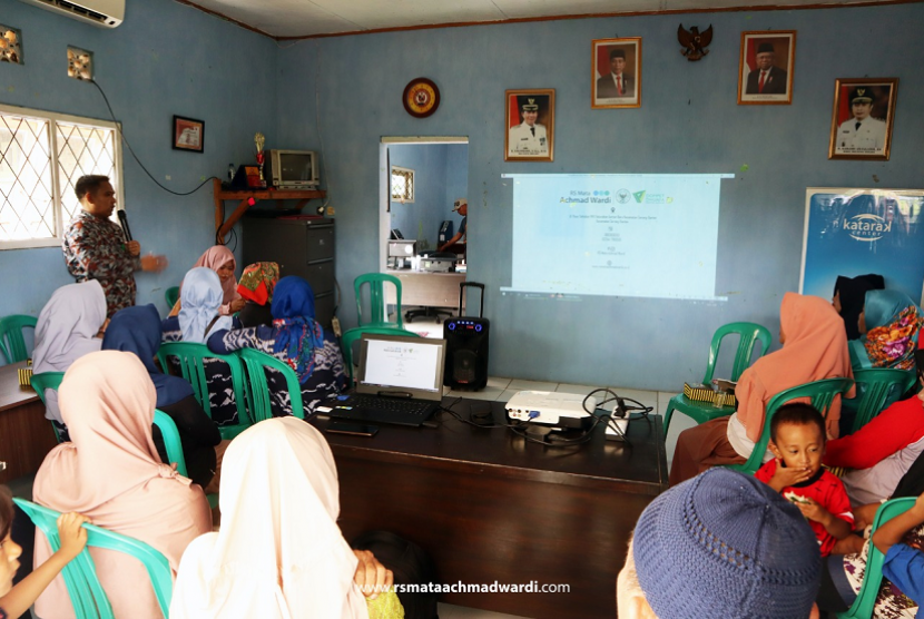 RS Achmad Wardi BWI dan Dompet Dhuafa gelar edukasi serba serbi katarak.