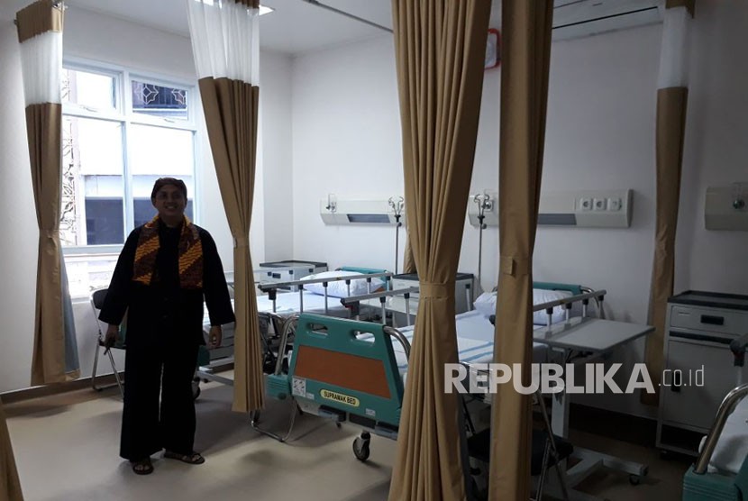 RSUD R Syamsudin SH Kota Sukabumi, Jawa Barat menyediakan ruang perawatan kelas III.