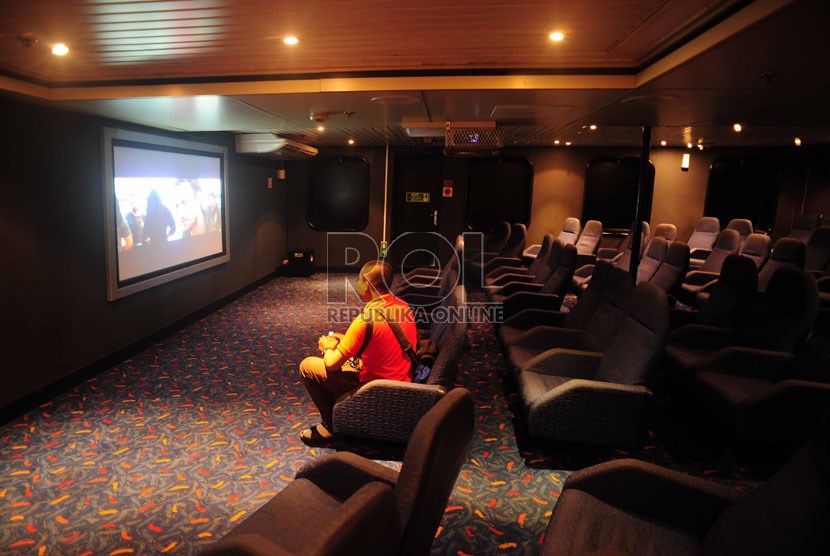 Ruang bioskop.    (Republika/Edwin Dwi Putranto)