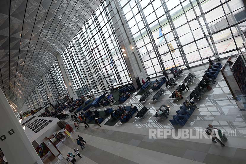 Ruang keberangakatan Terminal 3 Ultimate Bandara Soekarno Hatta, Banten.
