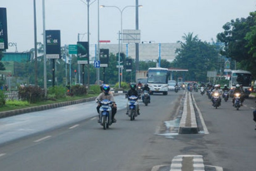 Ruas Jalan Ahmad Yani di Bekasi