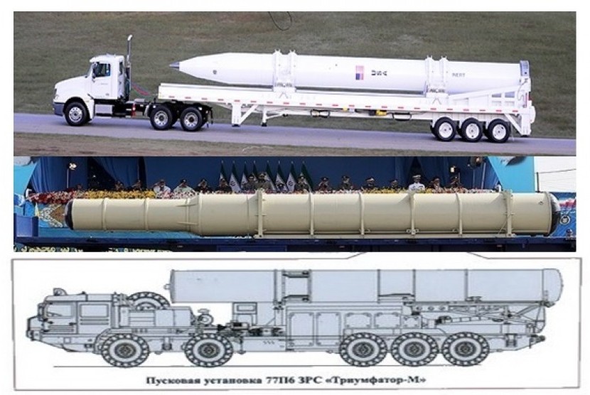 Rudal GMD Boeing AS, Rudal Iran dan Rudal S-500 Rusia
