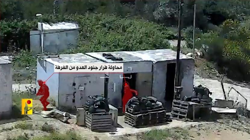 Rudal Hizbullah targetkan pos militer Israel