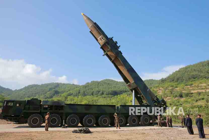 North Korea's Hwasong-14 missile.