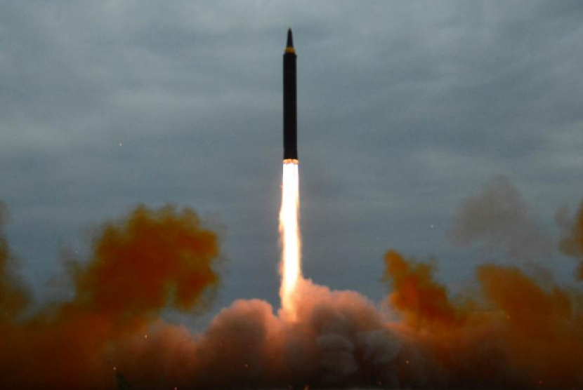 Rudal yang diluncurkan Korea Utara, ilustrasi