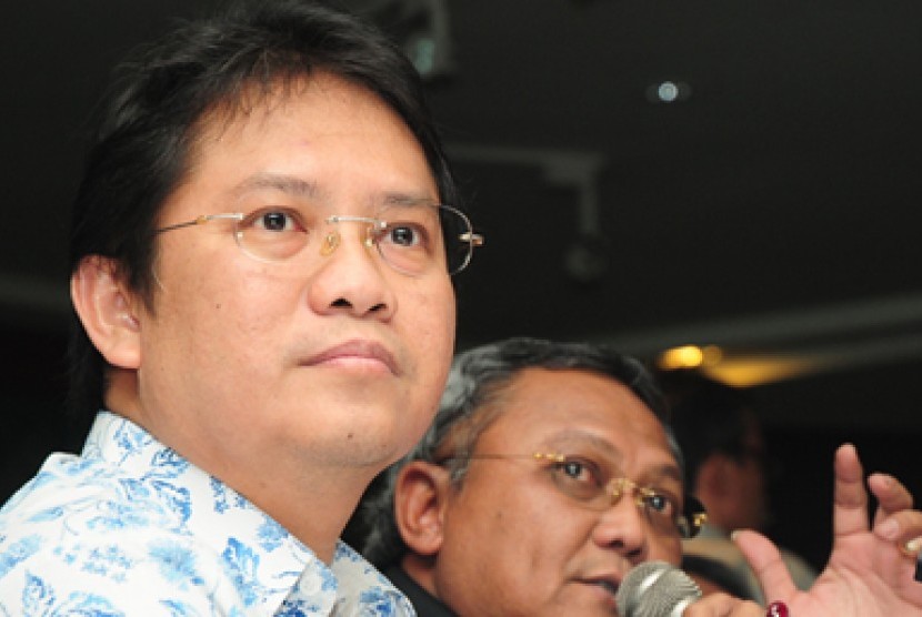 Rudiantara (kiri) ditunjuk jadi Menteri Komunikasi dan Informatika di Kabinet Kerja Presiden Joko Widodo. 