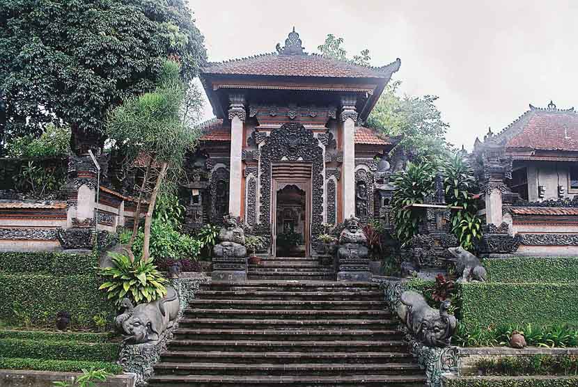 Rumah arsitektur Bali.    (ilustrasi)  