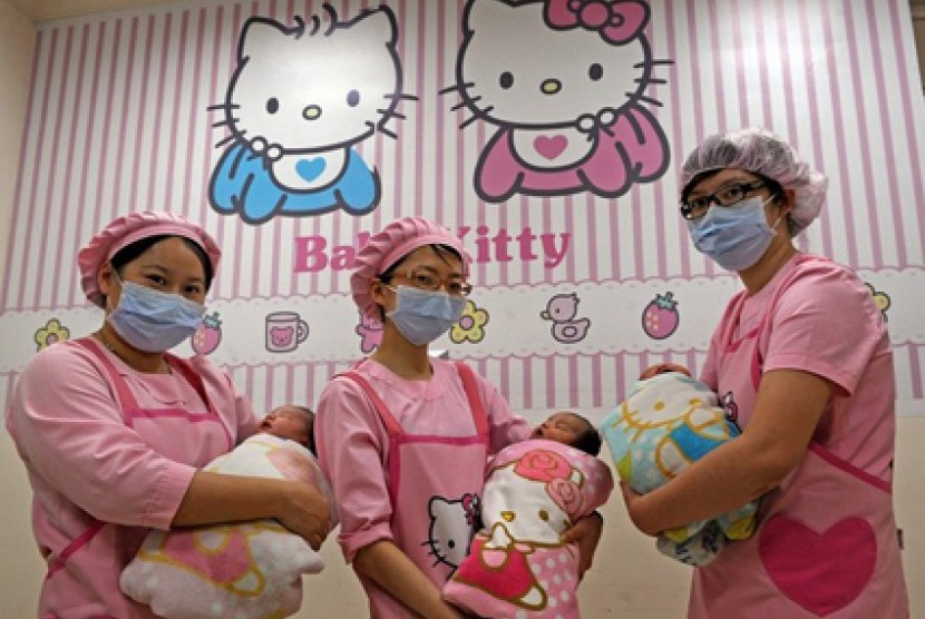 Rumah bersalin bertema Hello Kitty hadir di Taiwan