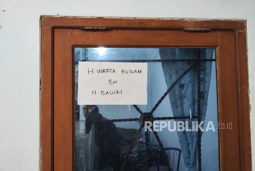 Rumah duka almarhum Warta Kusuma di Bekasi