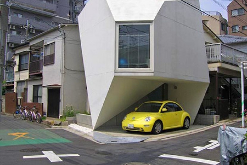 Rumah modern di Jepang