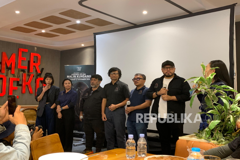 Rumah Produksi Come and See Pictures resmi memperkenalkan film terbarunya berjudul Legenda Kelam Malin Kundang di Jakarta pada Rabu (1/10/2025).