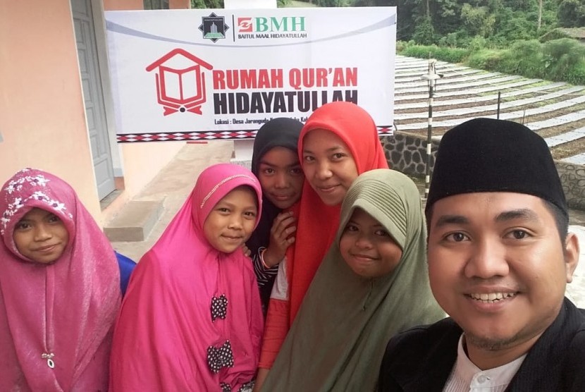 Rumah Quran BMH yang perdana di Desa Jaranguda,  Kecamatan Merdeka,  Kabupaten Karo, Sumatera Utara.   