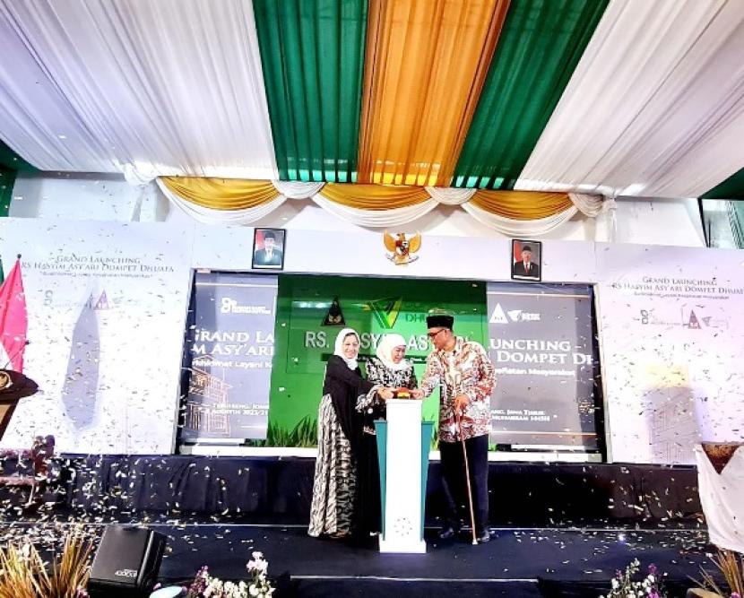 Grand Launching Rumah Sakit Hasyim Asy'ari (RSHA) di Jalan Cukir-Parkir Makam Gusdur, Kwaron, Diwek, Jombang Jawa Timur.