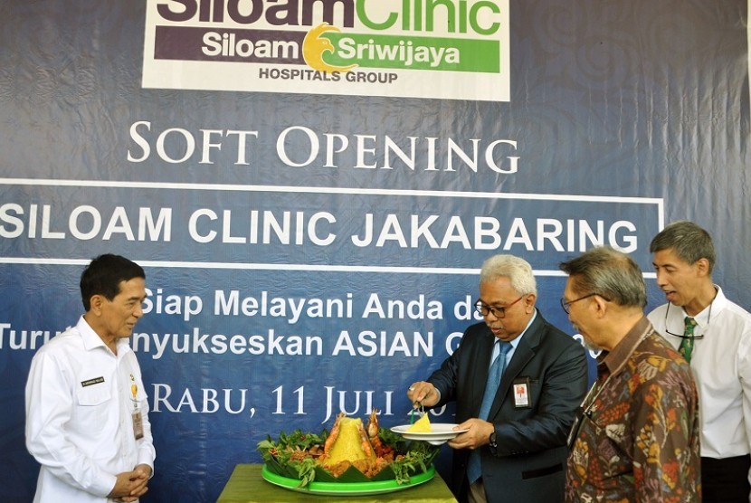 Rumah Sakit (RS) Siloam Sriwijaya membuka klinik di komplek Jakabaring Sport City (JSC) yang menjadi tempat berlangsungnya 13 cabang olahraga.