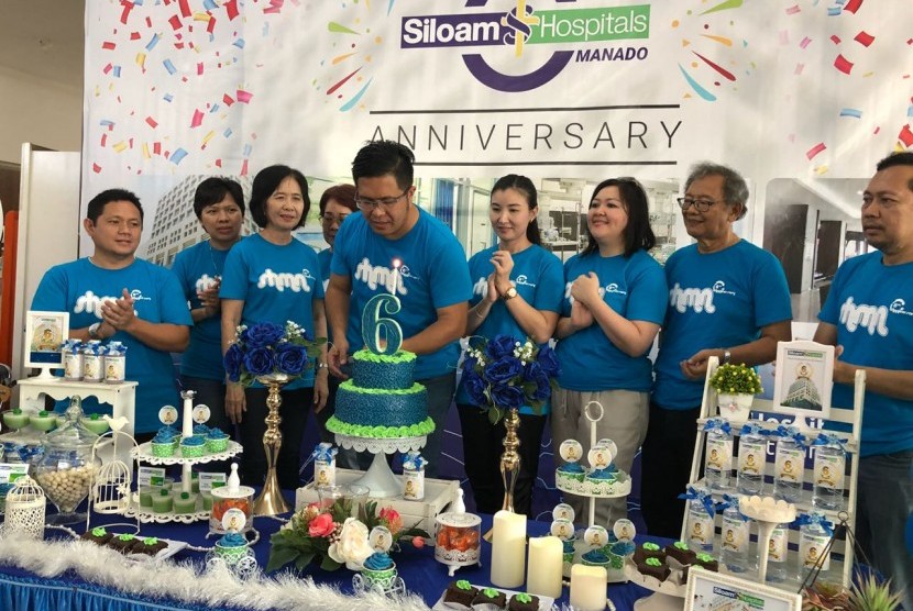 Rumah Sakit Siloam Manado memasuki usia ke enam tahun pada Jumat, 1 Juni 2018.