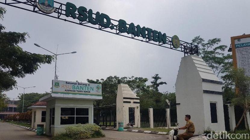 Rumah Sakit Umum Daerah (RSUD) Provinsi Banten di Kota Serang.