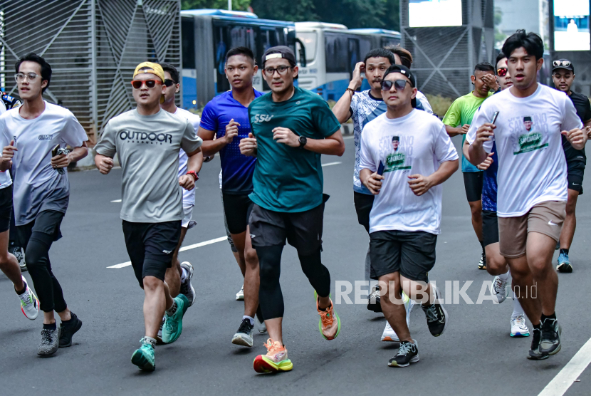 Rumah SandiUno Indonesia (RSI) menggelar acara RSI Fun Run 2025 di Jakarta, Ahad (4/5/2025).