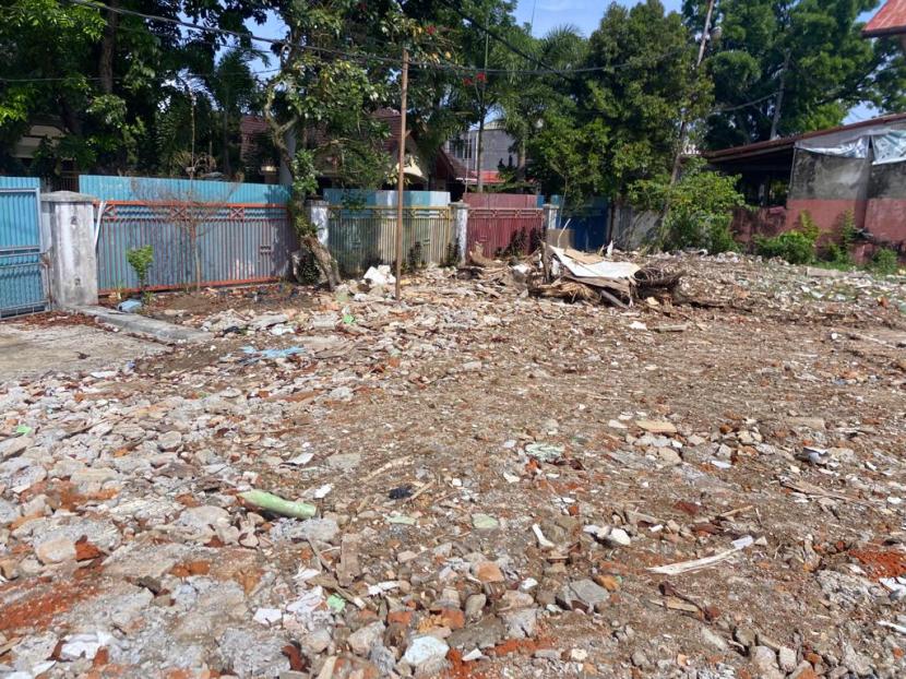 Bekas Rumah Singgah Soekarno di Jalan Ahmad Yani No.12 Kelurahan Padang Pasir, Kecamatan Padang Barat, yang sudah diratakan dengan tanah oleh pemilik.