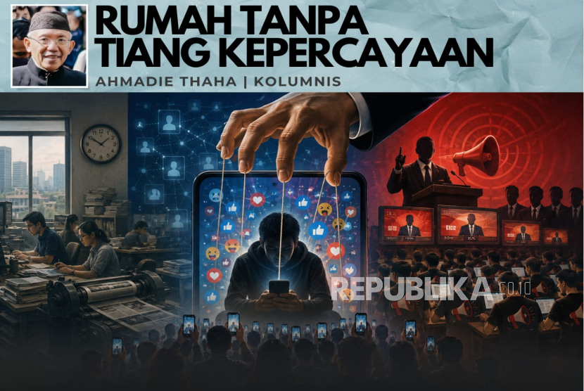 Rumah Tanpa Tiang Kepercayaan. (ilustrasi)
