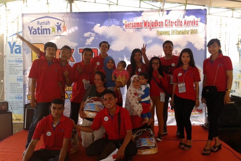 Rumah Yatim di Bali Santuni 100 Anak Yatim dan Dhuafa, Ahad (14/12).