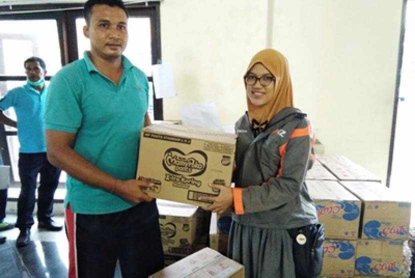 Rumah Zakat bantu korban bencana di Bali.