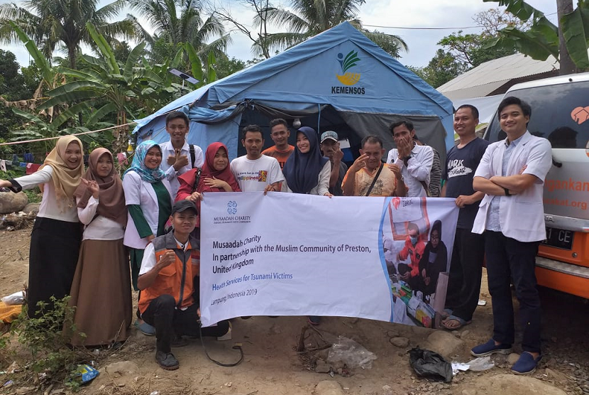 Rumah Zakat bersama Musaadah Charity menggelar pemeriksaan kesehatan gratis di Donggala.
