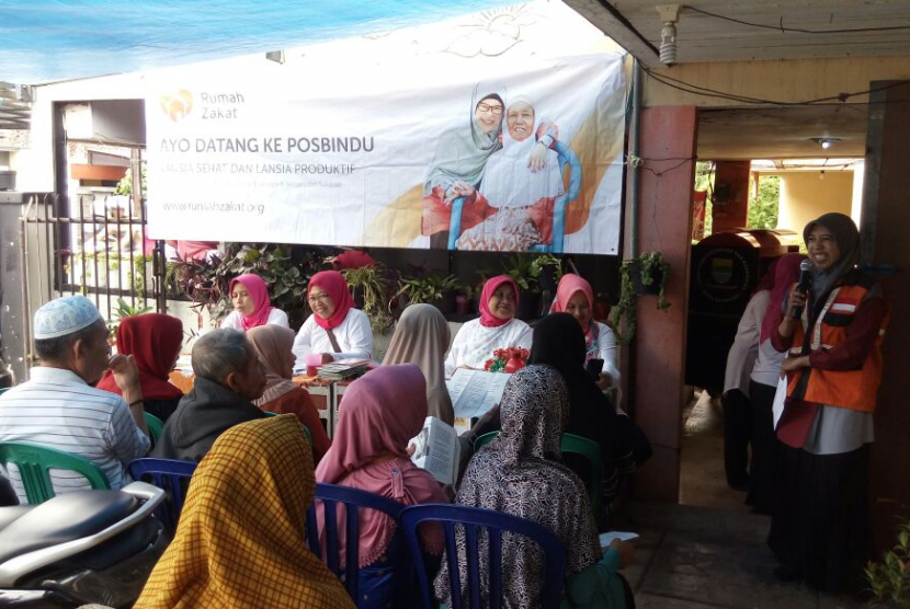 Rumah Zakat dan Cita Sehat di RW 15 Babakan Sari Kecamatan Kiaracondong, Kota Bandung.