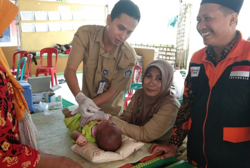 Rumah Zakat dukung Posyandu di Desa Manyar, Kabupaten Lamongan.