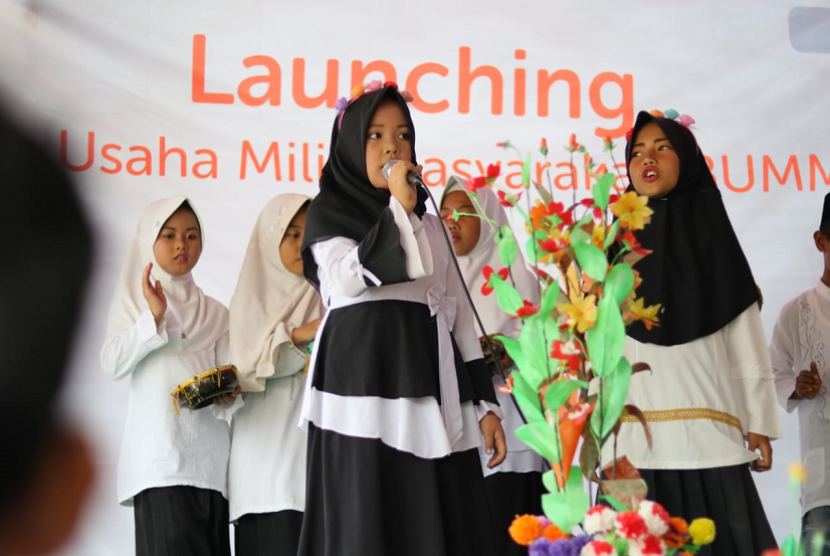 Rumah Zakat launching BUMMas Desa Berdaya. 