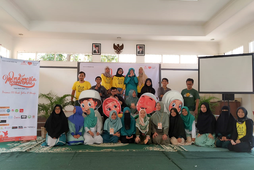 Rumah Zakat menggelar Indonesia Mewarnai, untuk mengajak anak menjaga lingkungan sejak dini.
