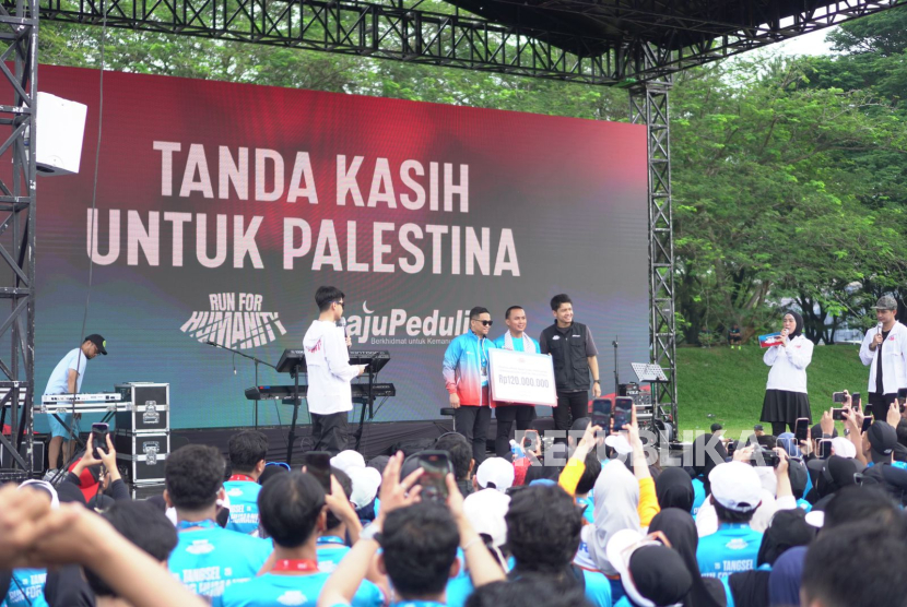 Run for Humanity Tangsel 2025 Kumpulkan Donasi Rp120 Juta untuk Palestina