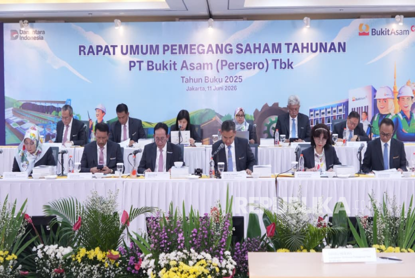 Perkuat Struktur Bisnis dan Tata Kelola, RUPST PTBA Setujui Dividen Rp1,32 Triliun