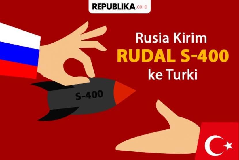 Rusia mempercepat pengiriman sistem pertahanan rudal pesanan Turki.