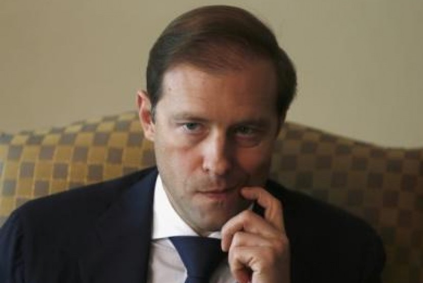 Russian Trade Minister Denis Manturov (file)