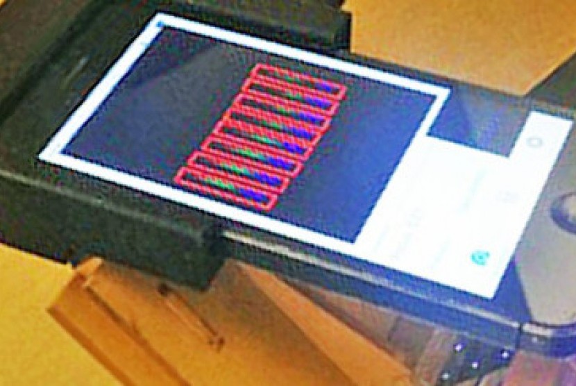 Saat ini spectrometer bisa dikolaborasikan dengan iPhone 5. Namun ke depannya, alat bisa berkolaborasi juga dengan perangkat mobile lain.