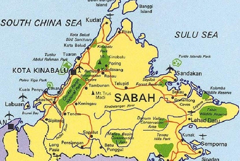 Sabah salah satu kesultanan dibawah federasi Malaysia 