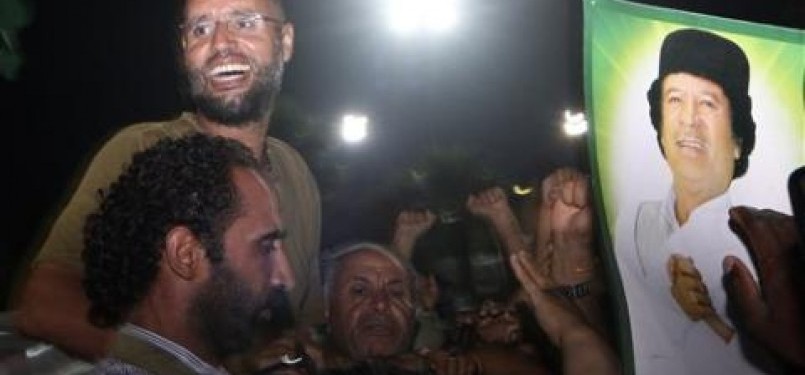 Saif al-Islam muncul di Tripoli