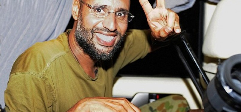 Saif al-Islam sebelum tertangkap