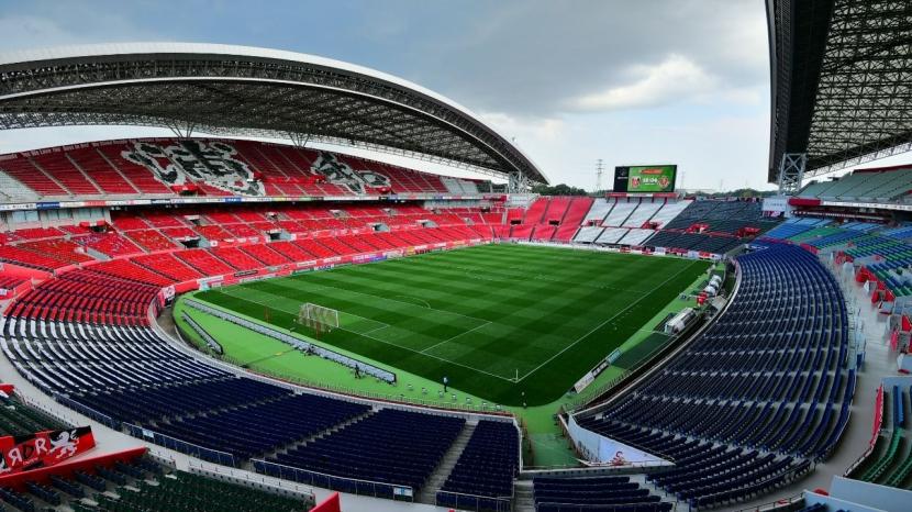Saitama Stadium 2002, markas Urama Red Diamonds di J1 League 2022.