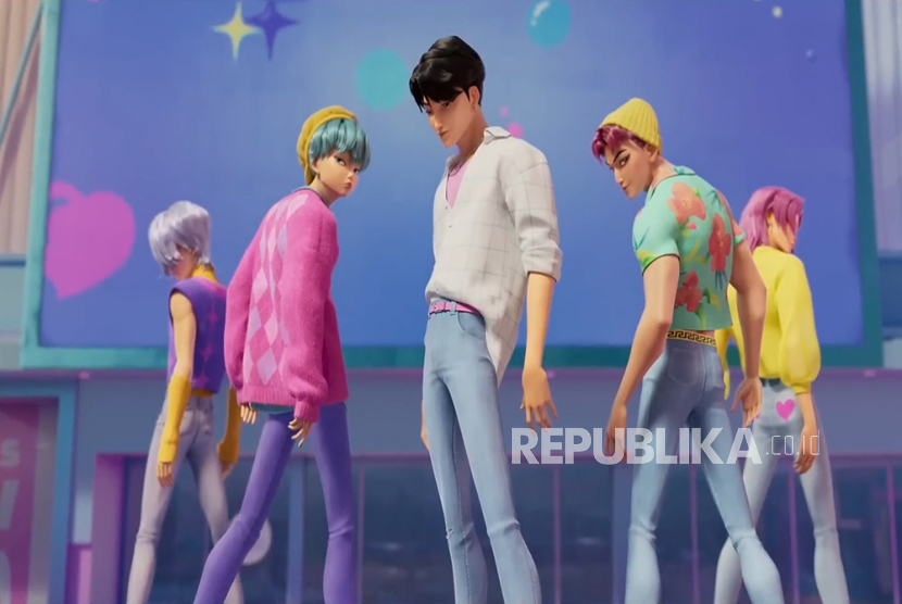 Saja Boys dari Film KPop Demon Hunters Resmi Debut Dunia Nyata