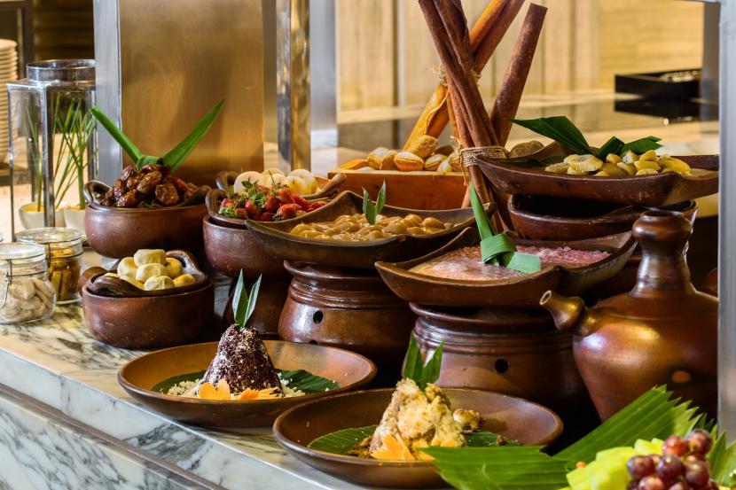 Sajian Ramadhan buffet di Yogyakarta Marriott Hotel.