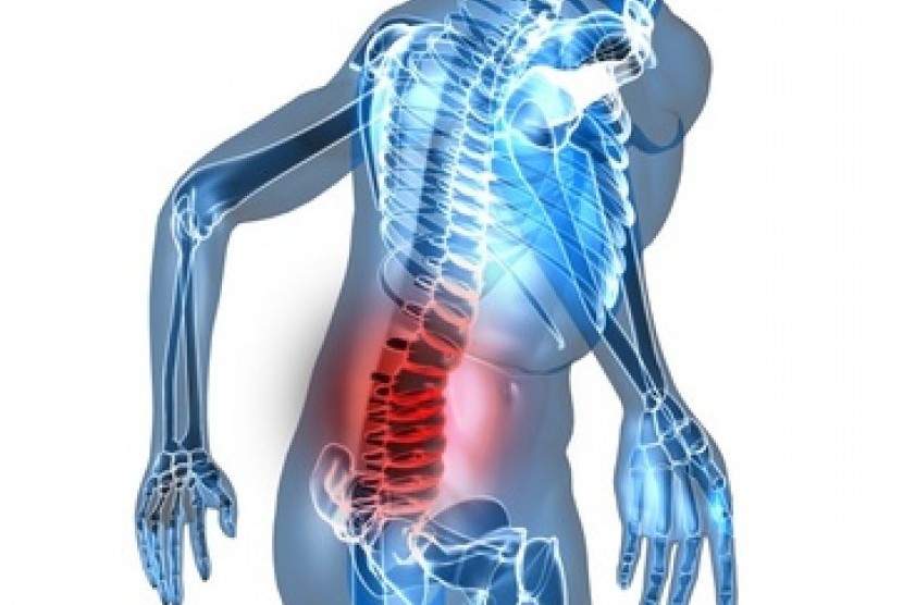 Sakit tulang belakang tengah